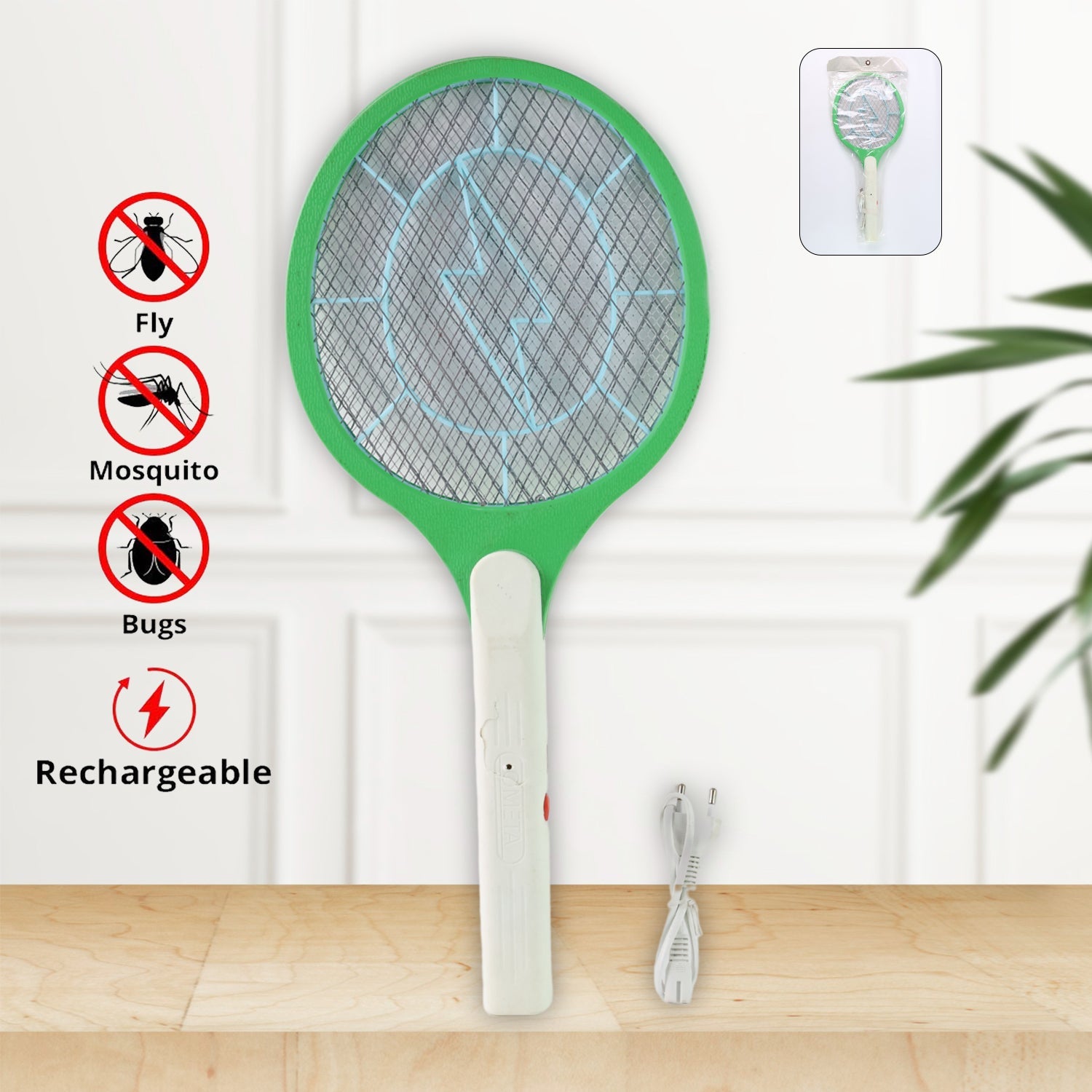 Mosquito Killer bat Electric Rechargeable swatter Killing Racket / Zapper Insect Killer Mosquito Killer bat Electric Rechargeable swatter Killing Racket / Zapper Insect Killer